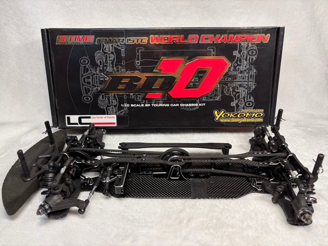 ヨコモ Yokomo BD 10LC 1/10ツーリングカー アルミシャーシ付き