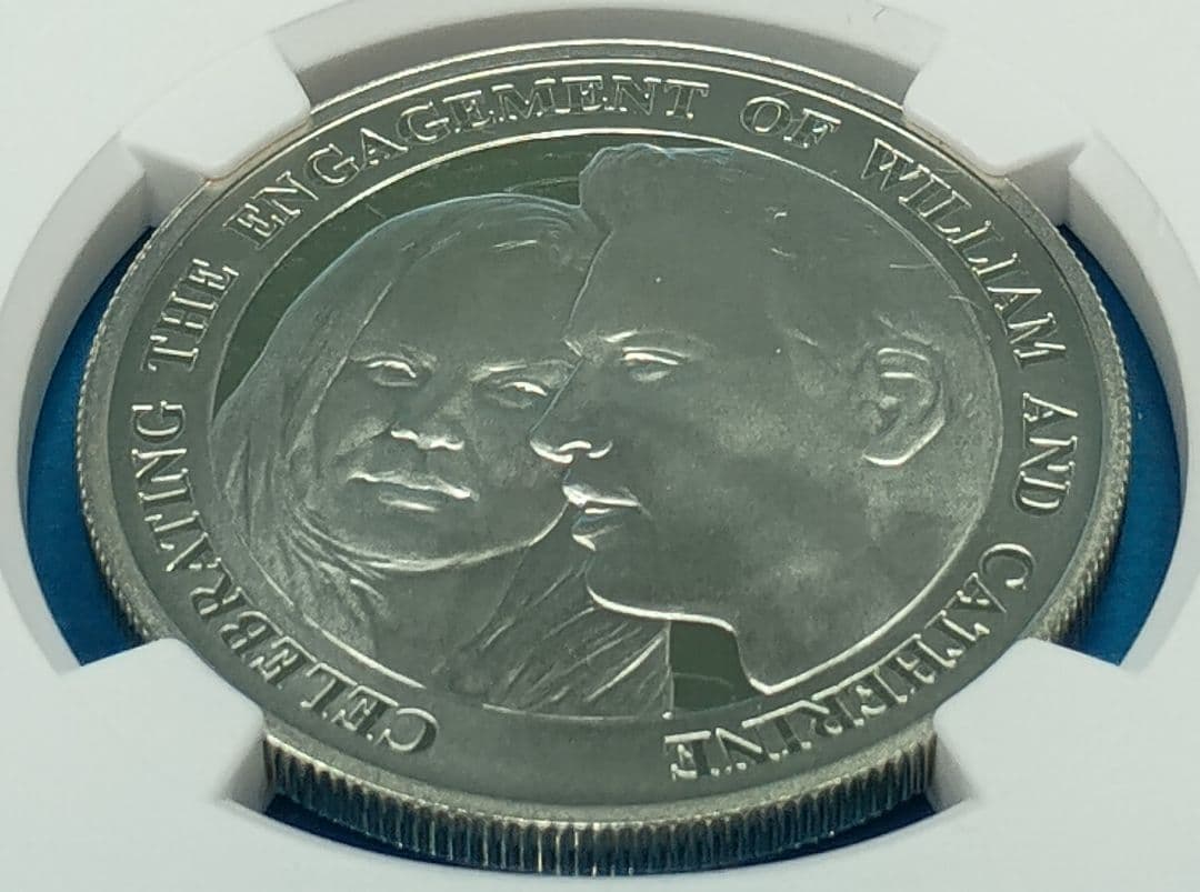 2010 オルダニー ウィリアム王子キャサリン妃婚約記念 NGC PF69UC