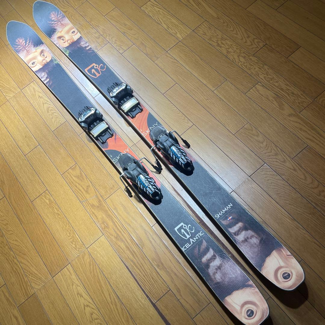 名機icelanticアイスランティックShaman174 マーカー金具セット