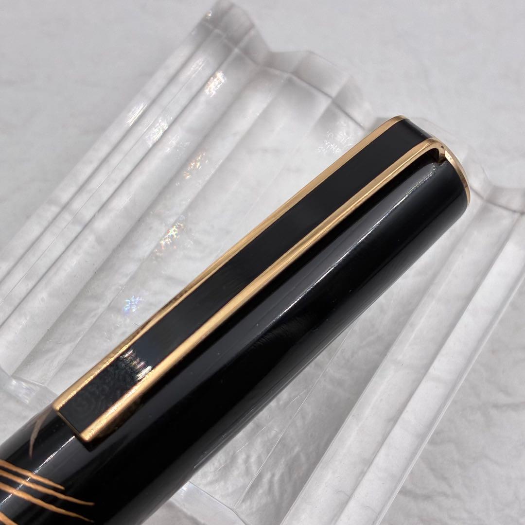 初期 SAILOR セーラー万年筆 蒔絵万年筆 良介作 鶴と富士 14K