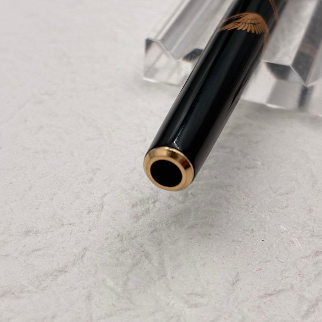 初期 SAILOR セーラー万年筆 蒔絵万年筆 良介作 鶴と富士 14K