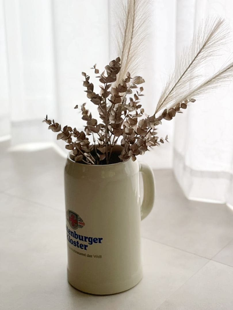 貴重★超特大2Lサイズ★Weltenburger★陶器製ビールジョッキ★花瓶