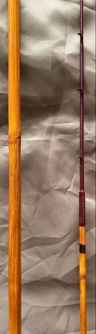 m404竹製黒鯛チヌ竿 横浜伝統のヘチ竿