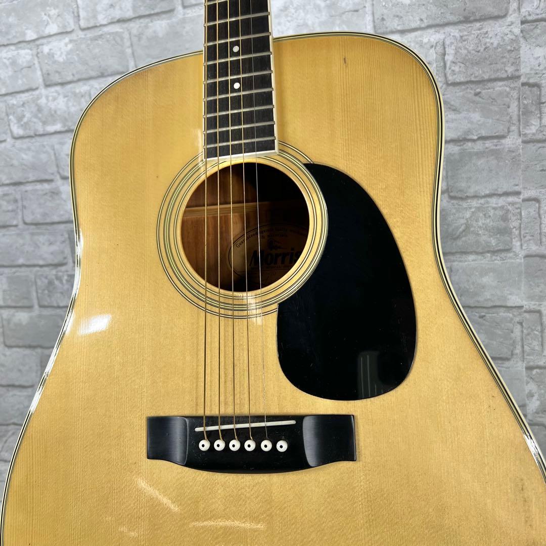 morris モーリス アコースティックギター ケース付き