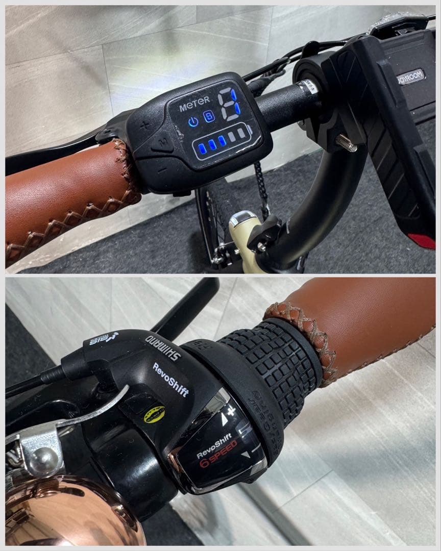 TAKEDA PIT-CLE 20インチ電動アシスト自転車 6段変速 d4008