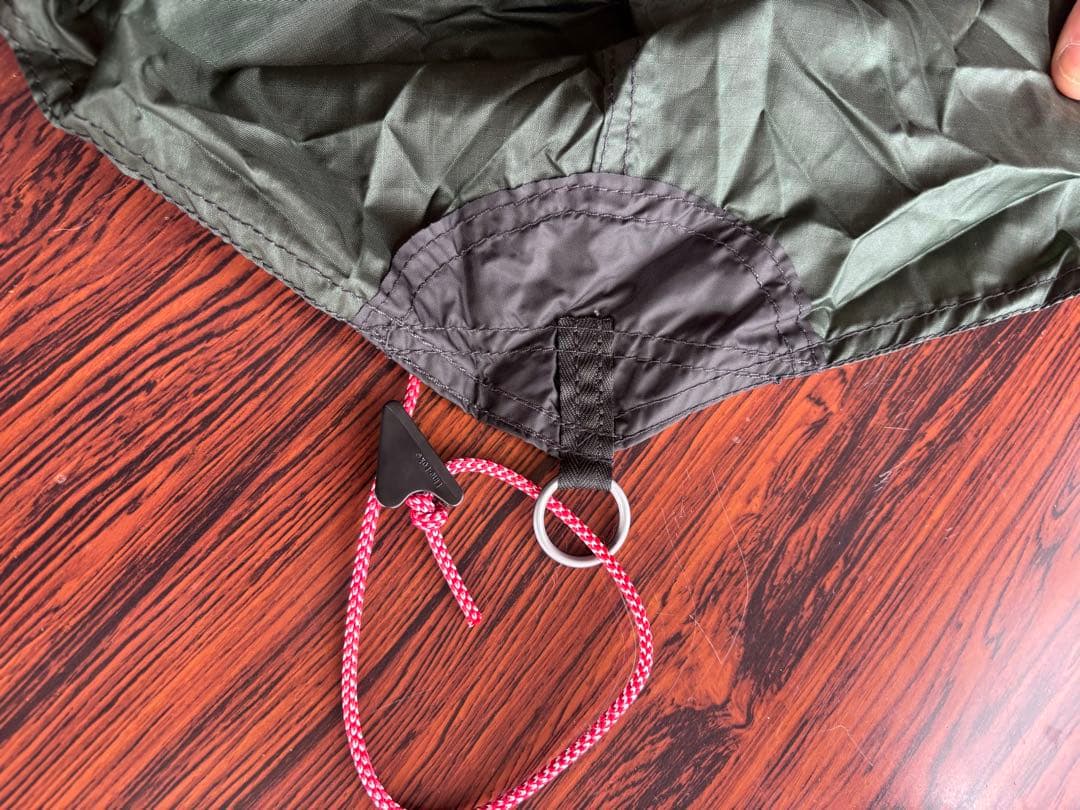 HILLEBERG Tarp 20XP グリーン 450cm x 450cm