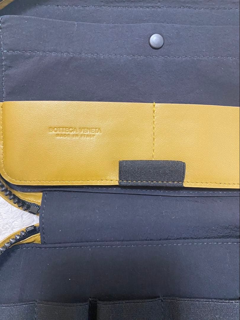 ボッテガ　トラベルケース　トラベルポーチ　オーガナイザー　ポーチ　財布　ブラウン