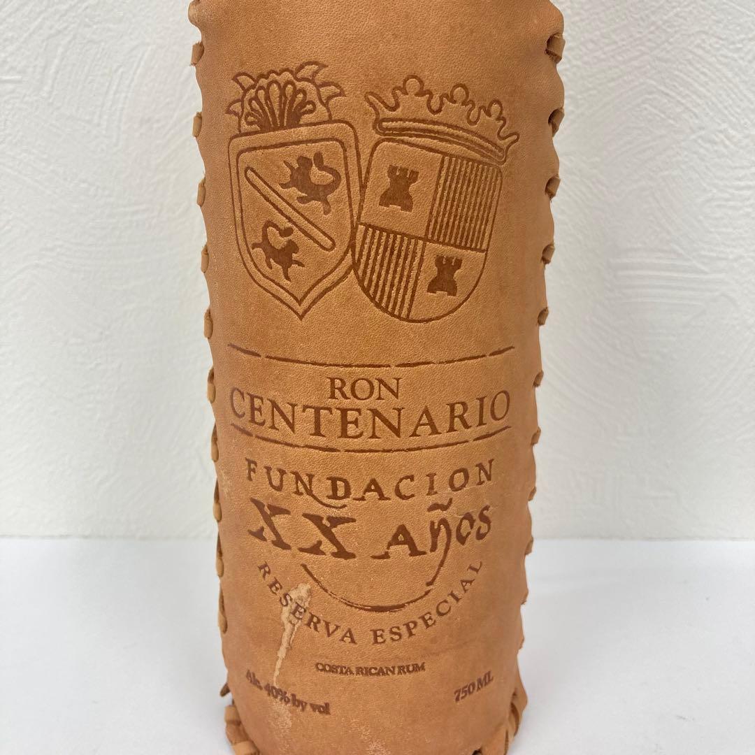 Ron Centenario Fundacion XX Años 750mL◇