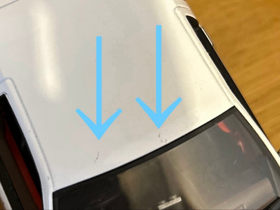 イニシャルD TOYOTA AE86 ミニカー　 台座ネジ欠品　ダイキャスト