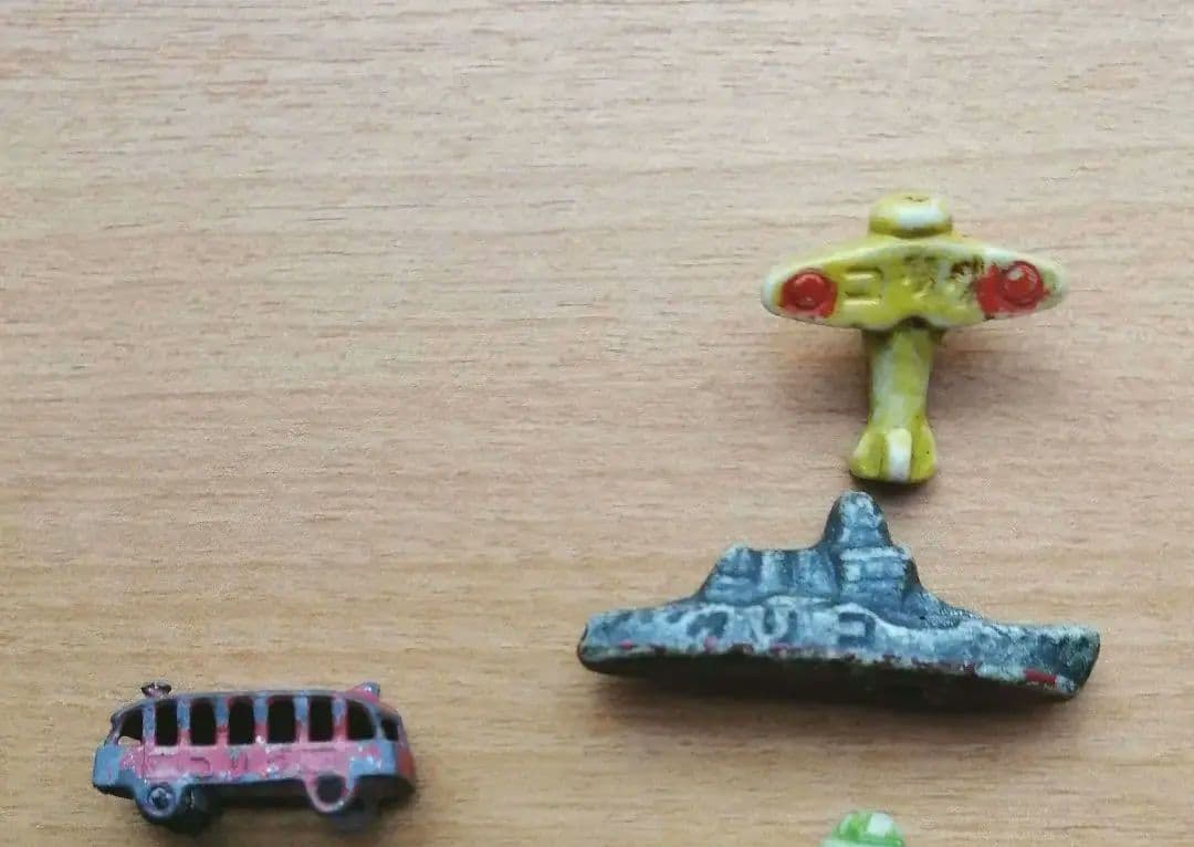 [戦前レトロ品]グリコ　ビスコ　おまけ3点セット　おもちゃ　レトロ　アンティーク