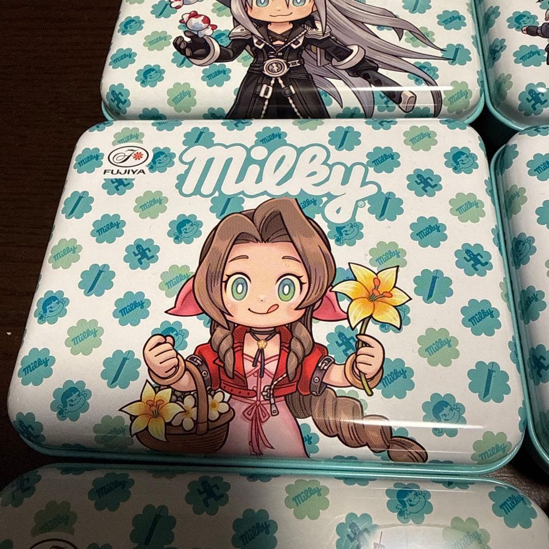 不二家×「FINAL FANTASY VII EVER CRISIS」ミルキー缶