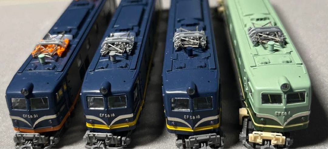 KATO 10-260 Nゲージ鉄道模型誕生40周年記念EF58試験塗装機