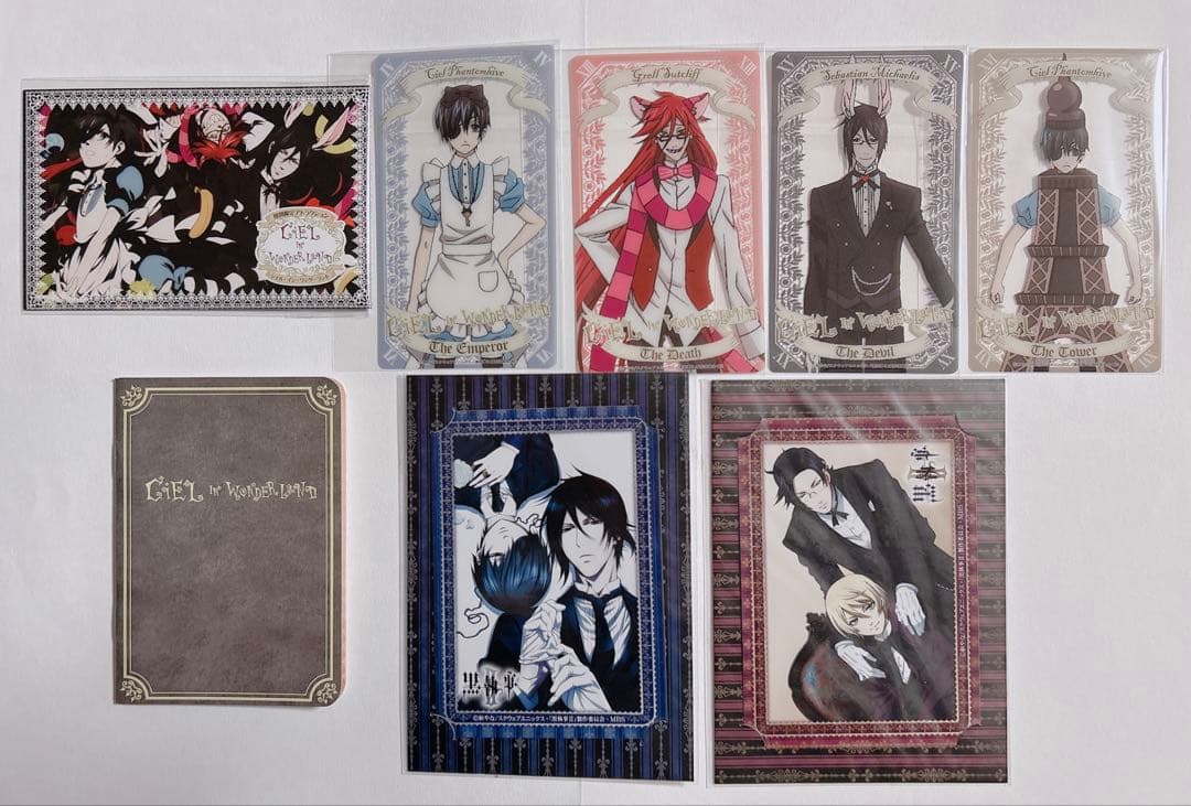 黒執事 ナンジャタウン アニメイト DVD 特典 ブロマイド ポストカード　他