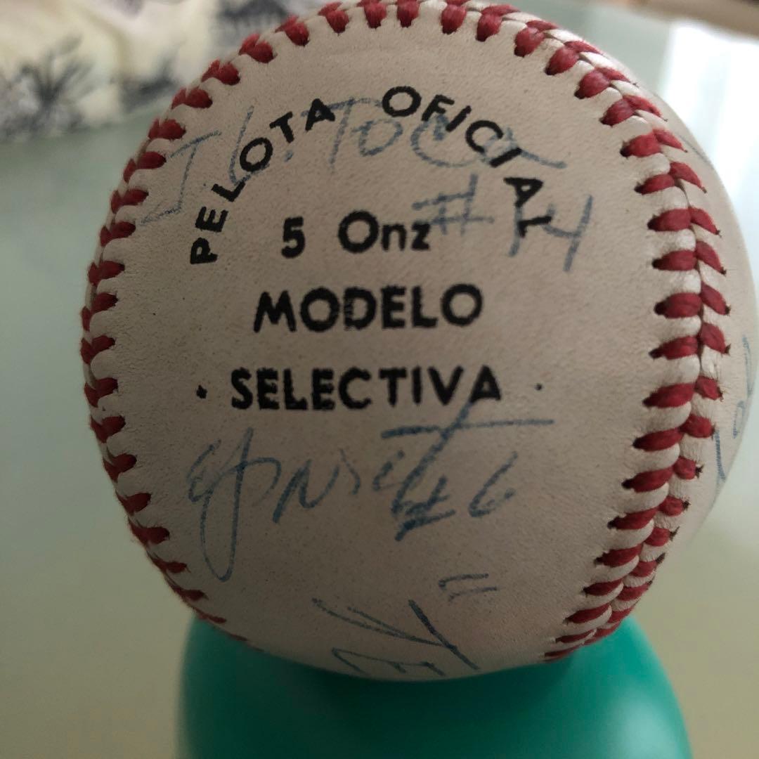 TEAM CUBA 1995直筆サイン入りボール