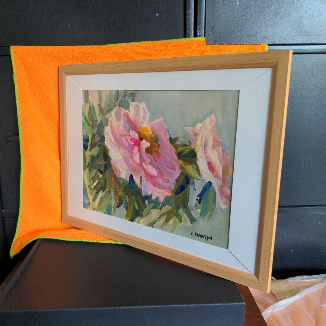 水彩画(ぼたん)№115