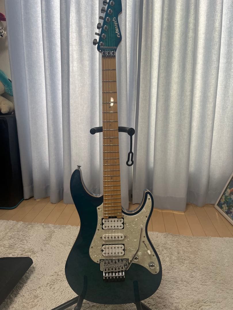 EDWARDS E-SN-150FR M Aqua Marine 美品