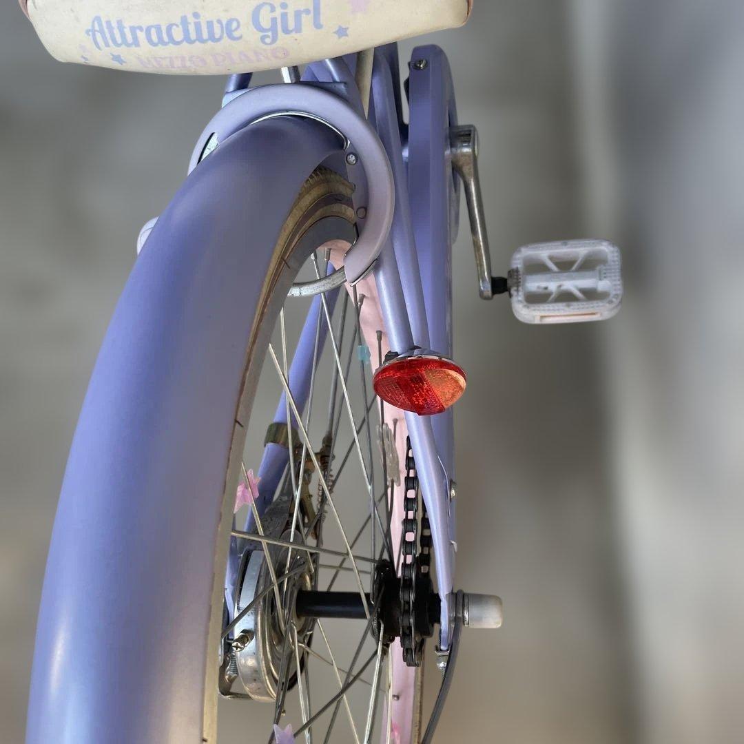 メゾピアノMEZZO PIANO 子供用自転車 パープル（引取り希望）20インチ