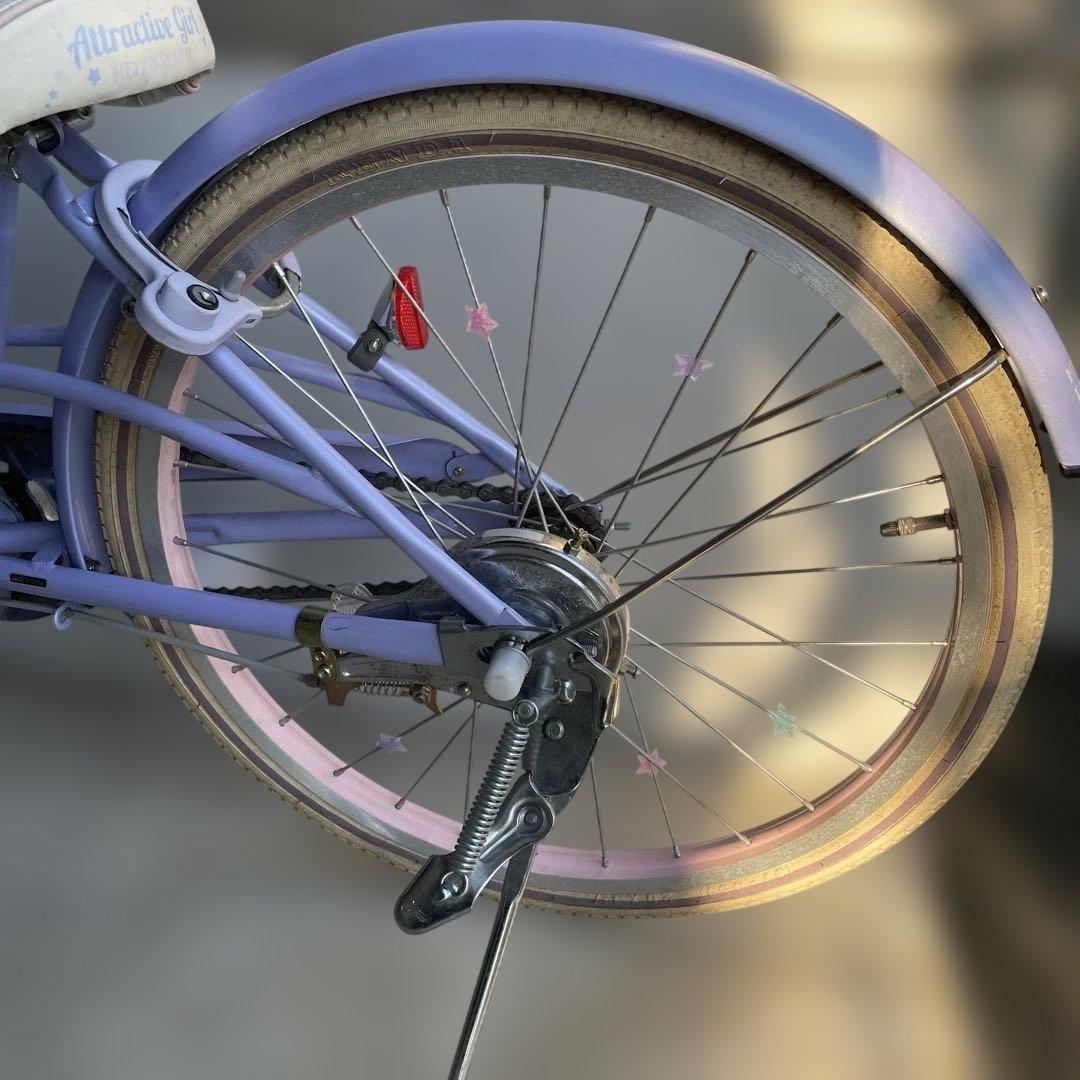 メゾピアノMEZZO PIANO 子供用自転車 パープル（引取り希望）20インチ