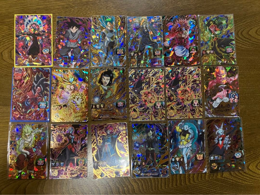 ドラゴンボールヒーローズ　18枚まとめ売り