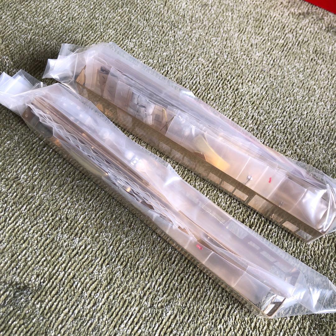 谷川製作所　名鉄3800系高運転台、車体バラキット2両セット。床下器具付き。