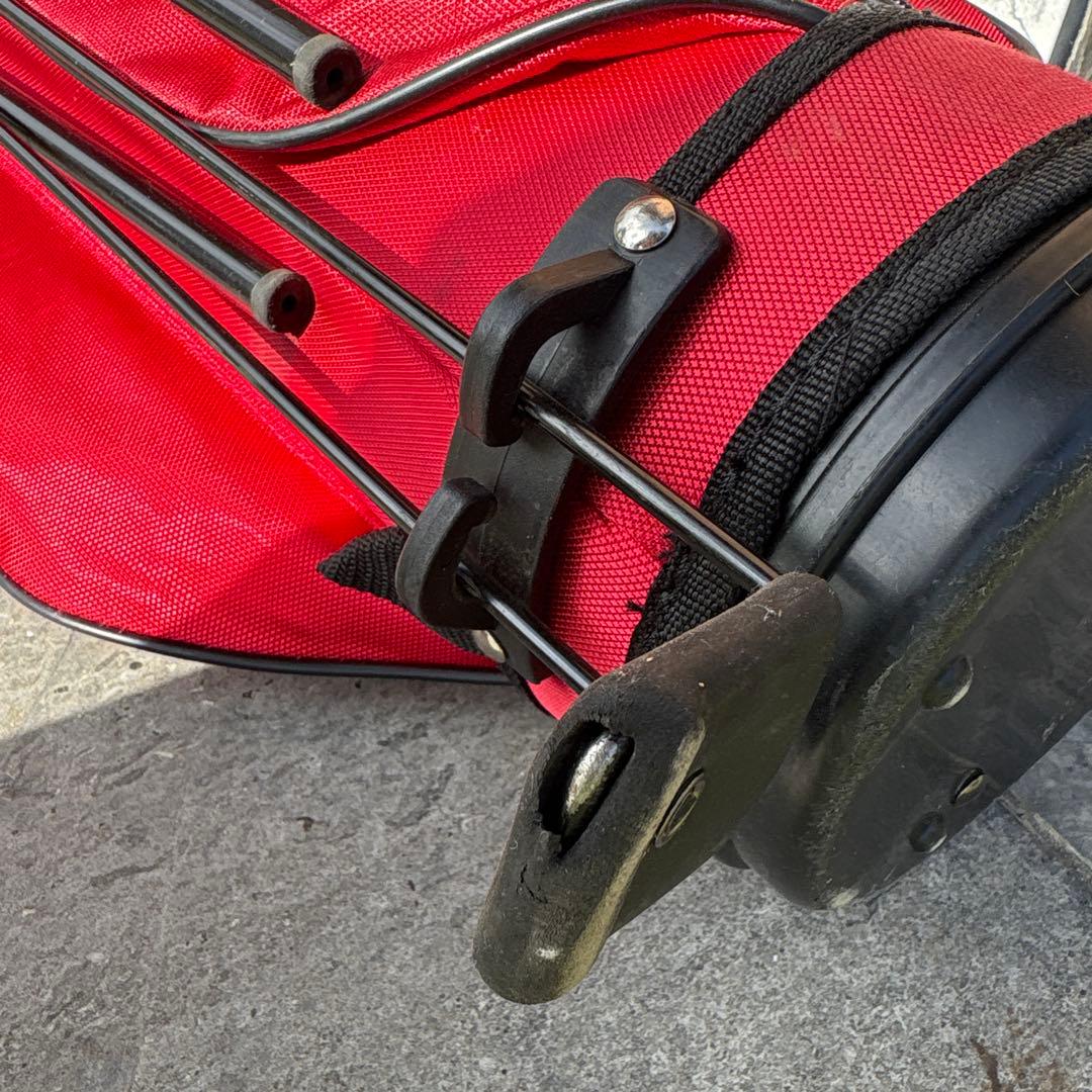 BRIDGESTONE GOLF キャディバッグ クラブセット レッド ジュニア