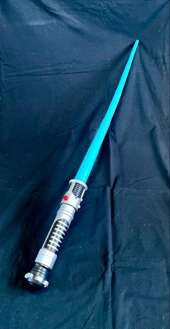 ★廃盤レア！STAR WARSオビワン ライトセイバー 伸縮式 電池式