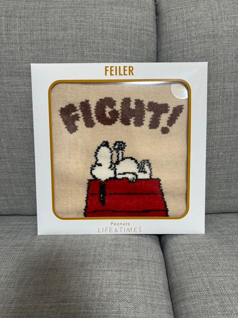 FEILER スヌーピー ハンカチ 巾着