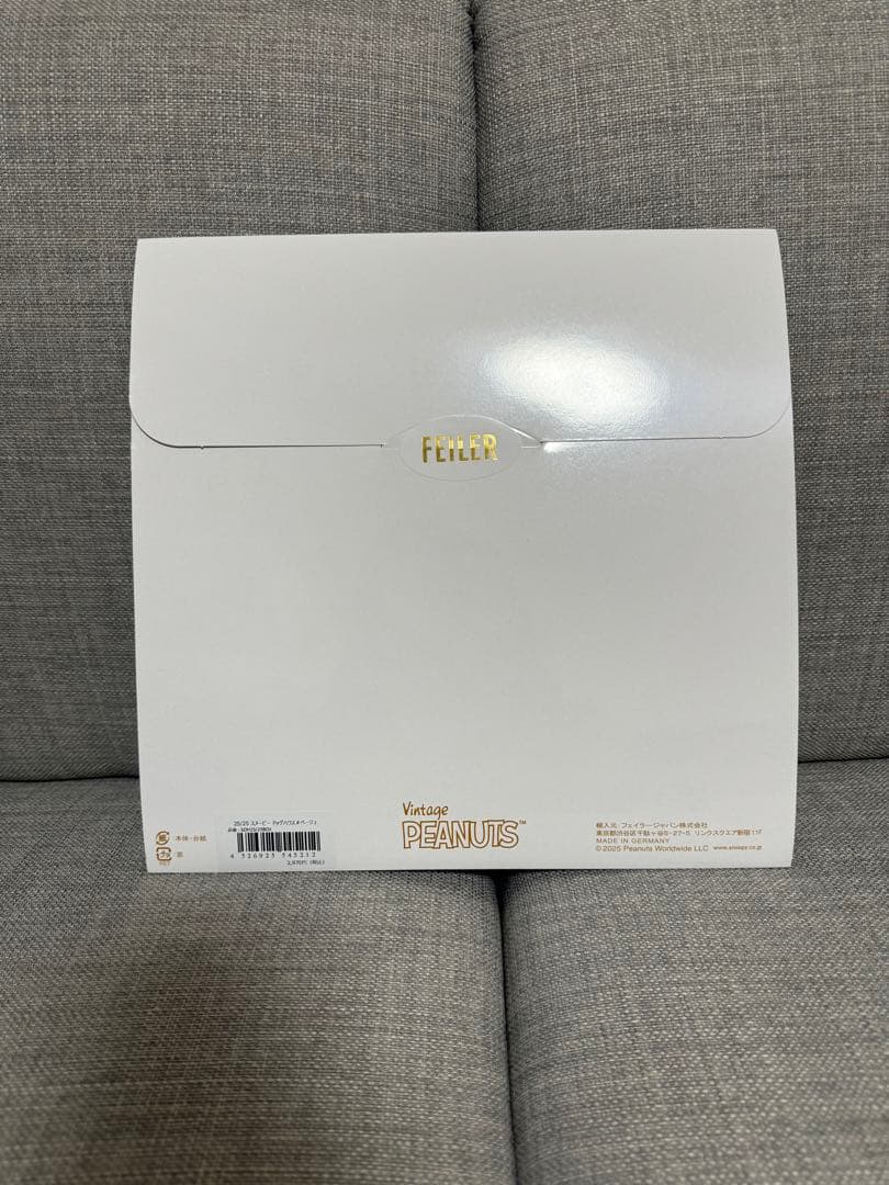 FEILER スヌーピー ハンカチ 巾着