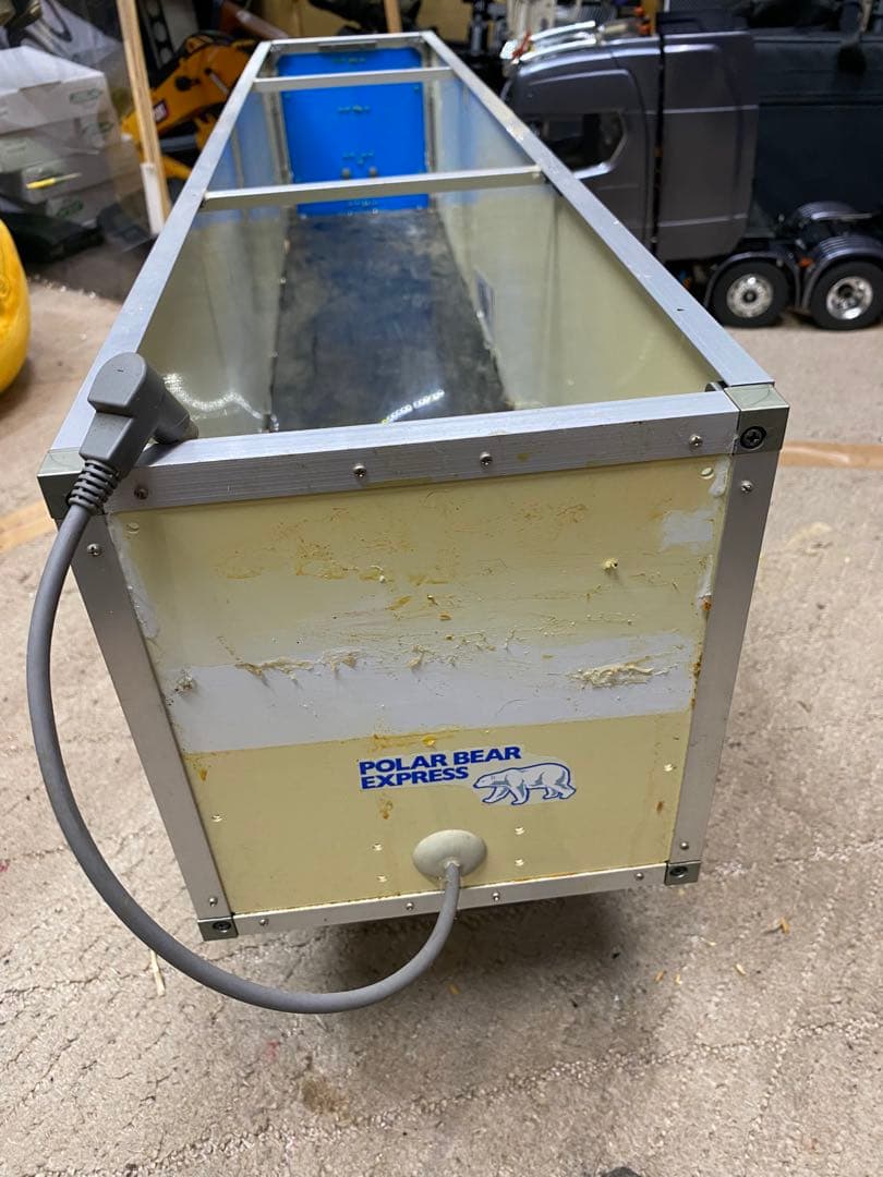 タミヤ　1/14 3軸リーファー　チップ運搬車風トレーラー