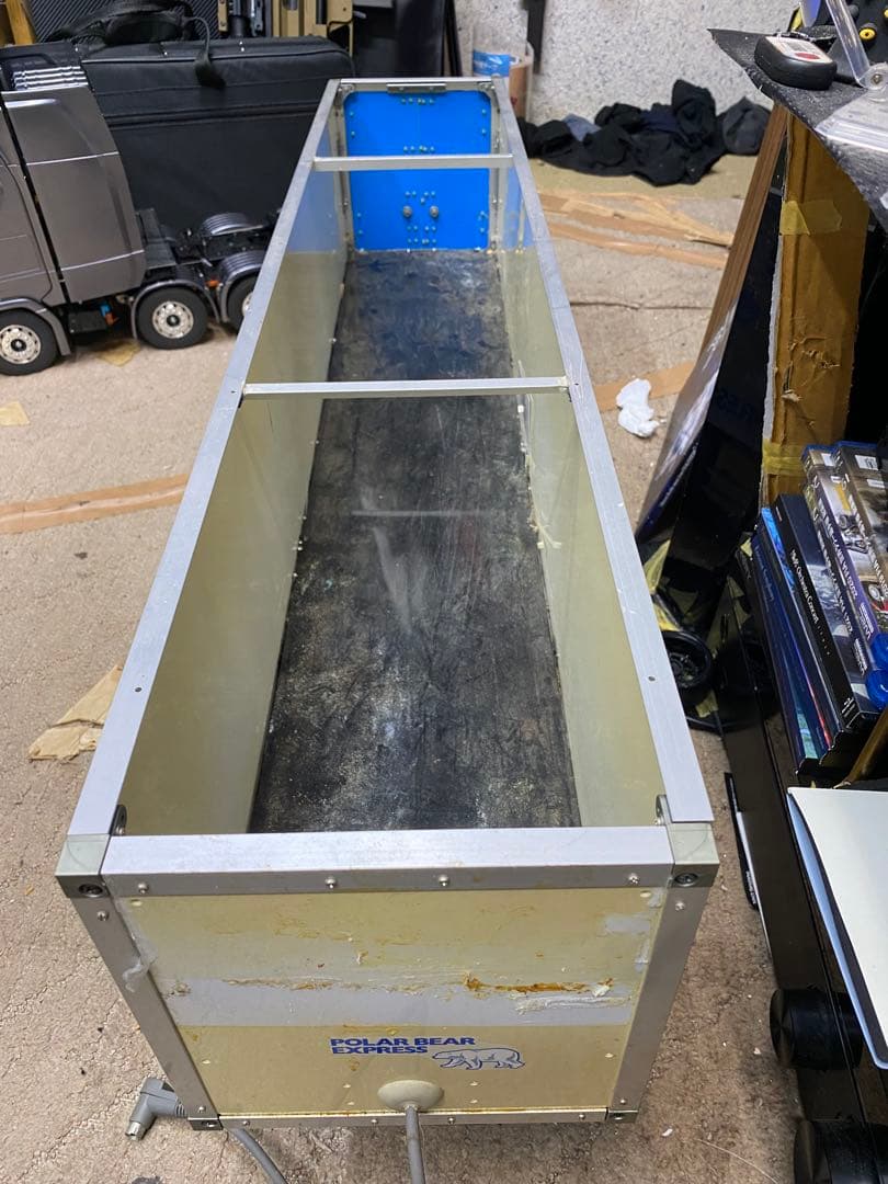 タミヤ　1/14 3軸リーファー　チップ運搬車風トレーラー