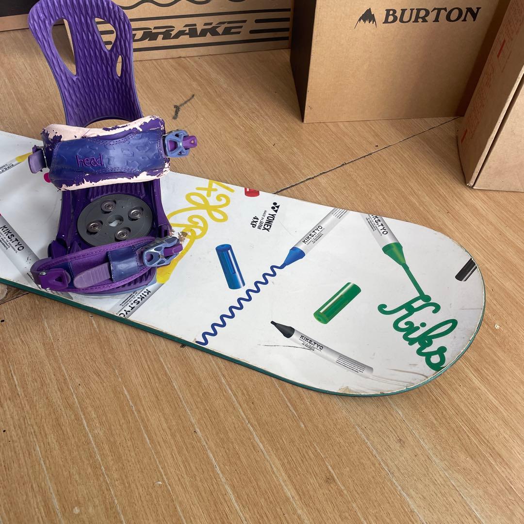 YONEX×HEAD　国産ハイエンド　バイン付スノーボードセット　ヨネックス