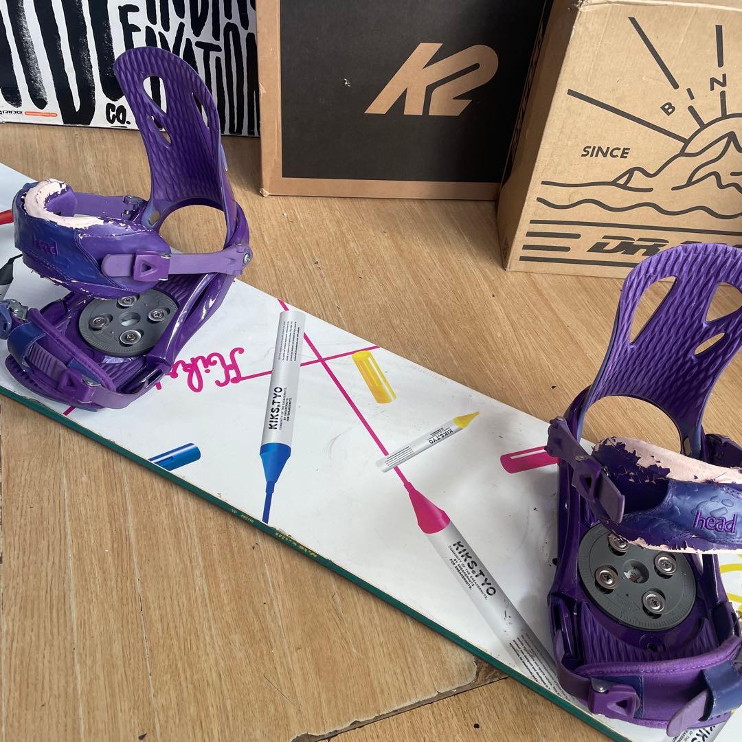 YONEX×HEAD　国産ハイエンド　バイン付スノーボードセット　ヨネックス