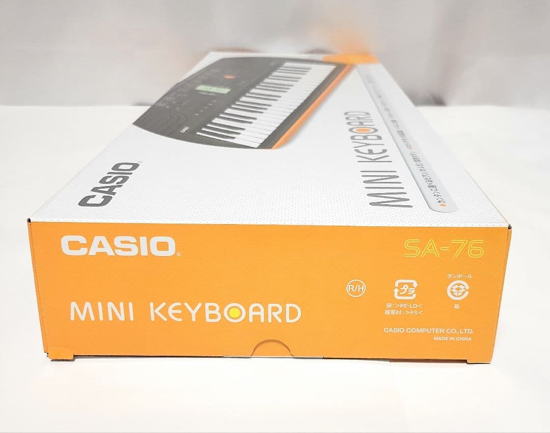 【新品未開封】CASIO SA-76 ミニキーボード