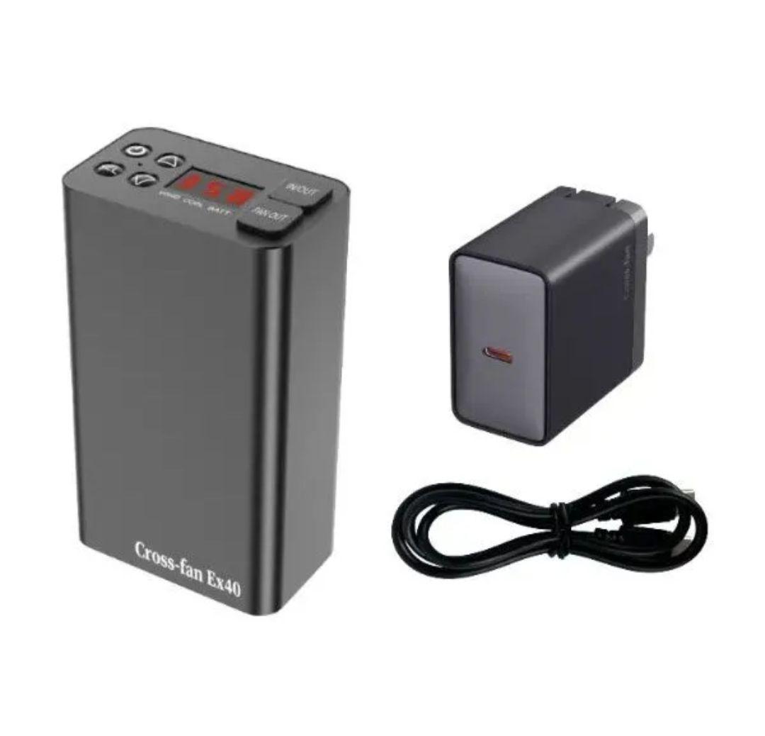 Cross-fan EX40 ポータブル電源 99.9Wh