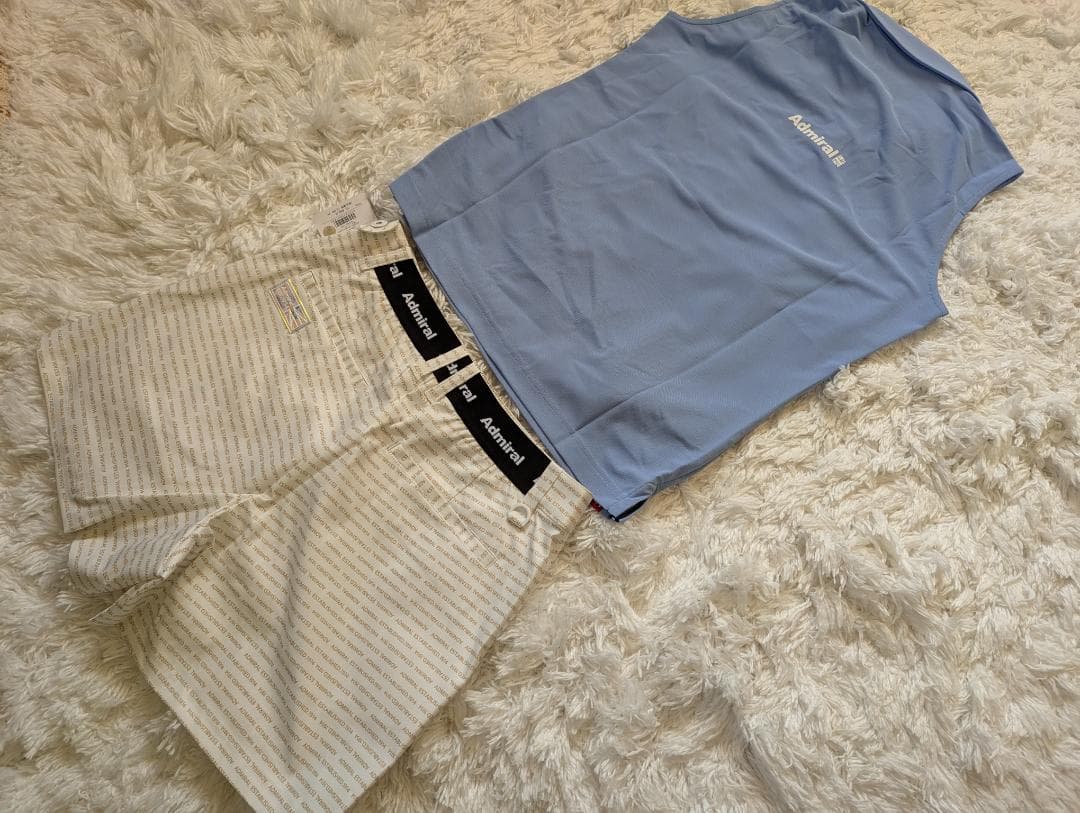 新品タグ付 アドミラル ゴルフ 上下セットアップ レディースM