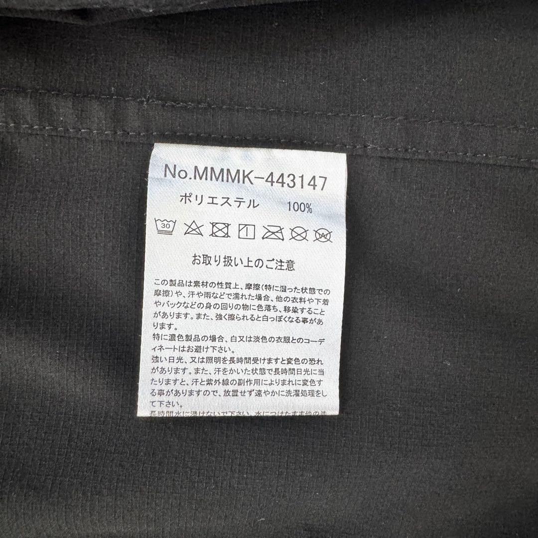 muta MARINE MOVEFIT ストレッチ ダブルジップ パーカー 黒