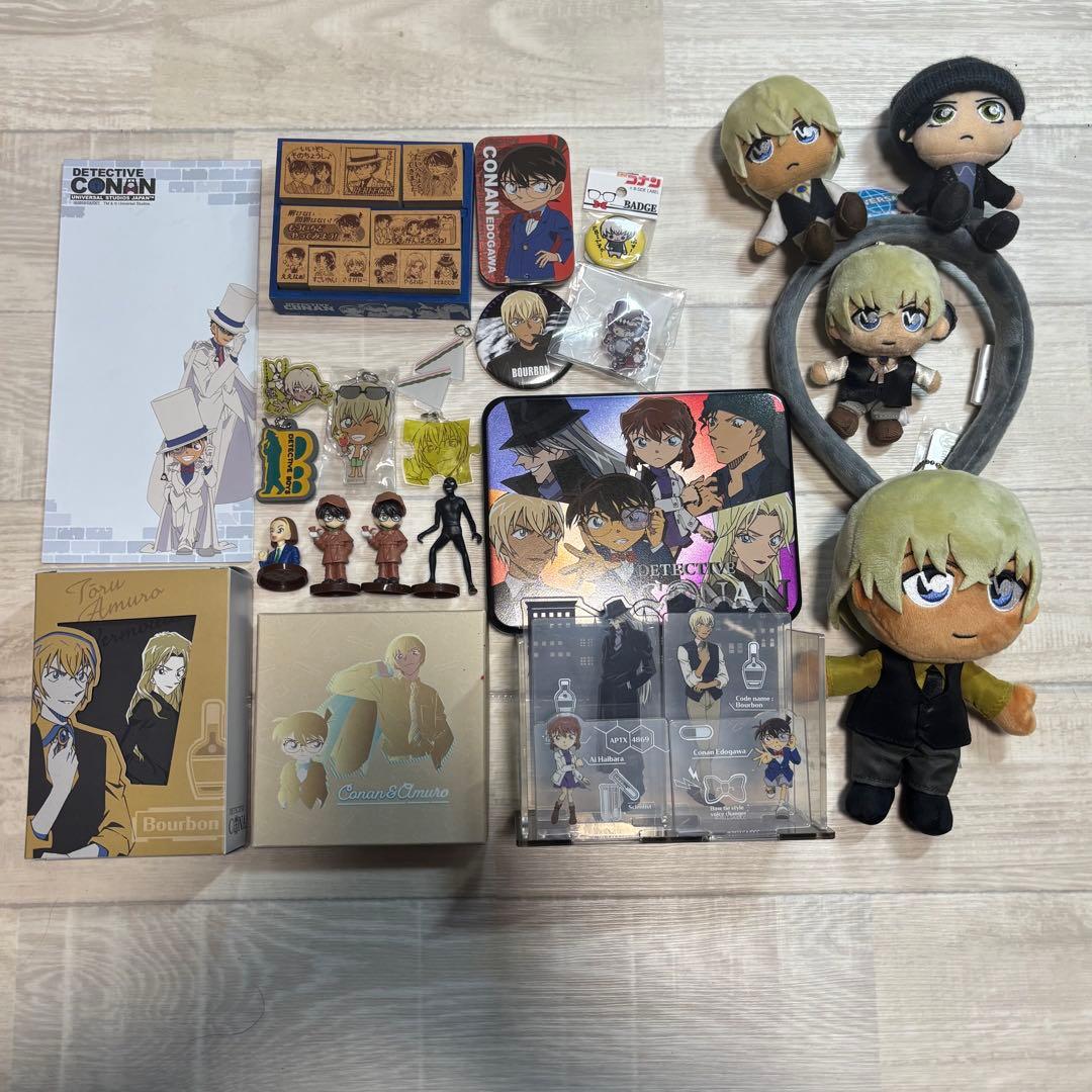 USJ 名探偵コナン 安室透 赤井秀一 まとめ売り ぬいぐるみ カチューシャ