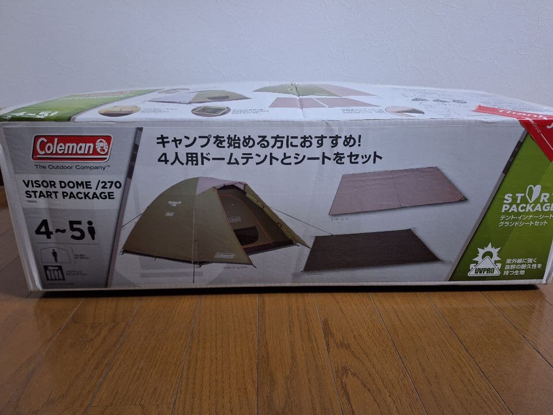 Coleman Visor Dome 270 スタートパッケージ 4-5人用