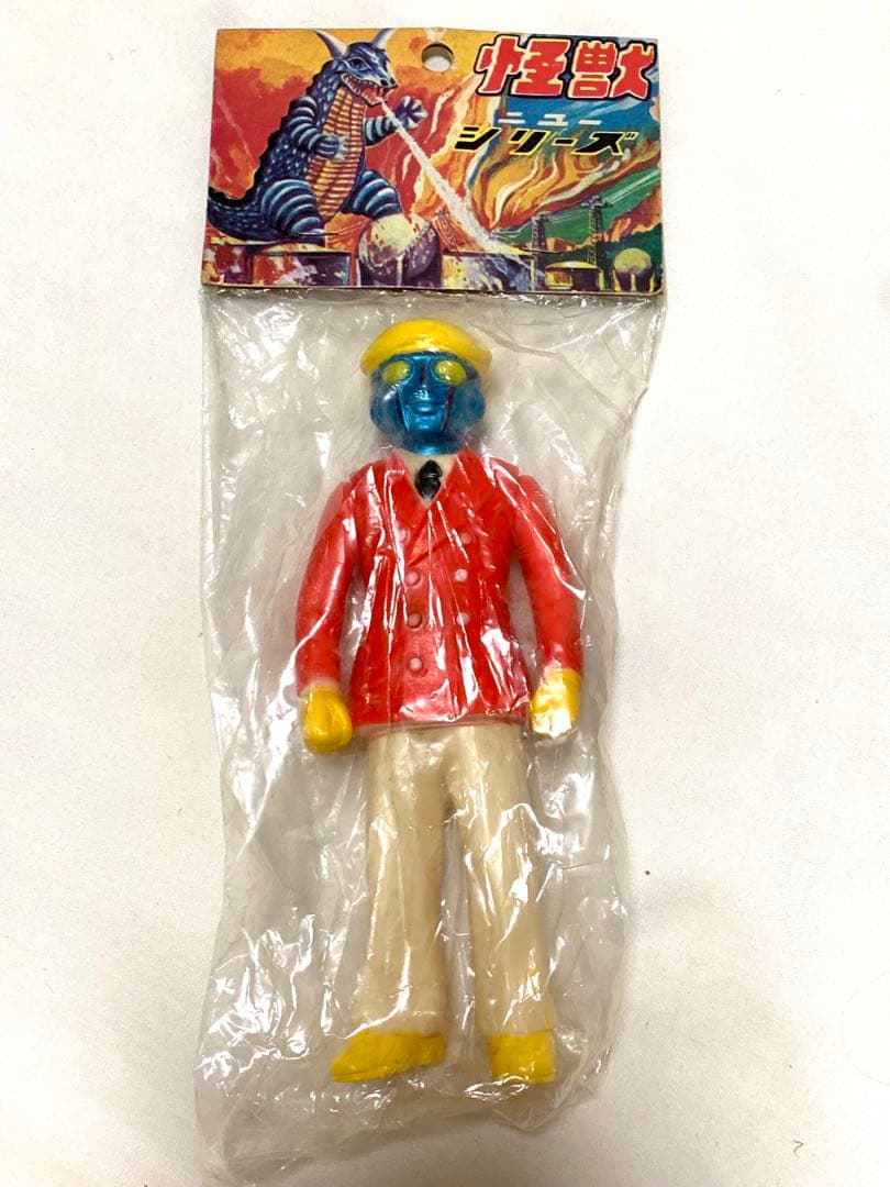 未使用！ロボット刑事k ソフビ パチ 無版権（ポピー タカトク バンダイ 当時物