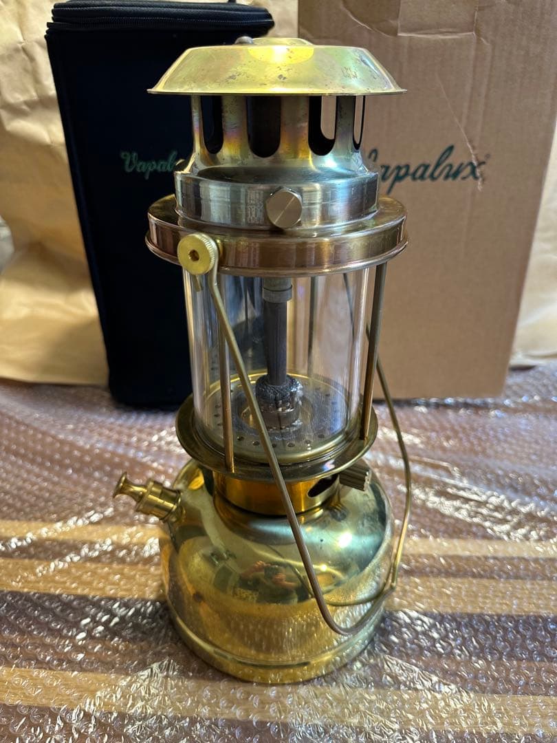 B*n様 Vapalux 300ポリッシュドブラスランタン 真鍮製 収納ケース付