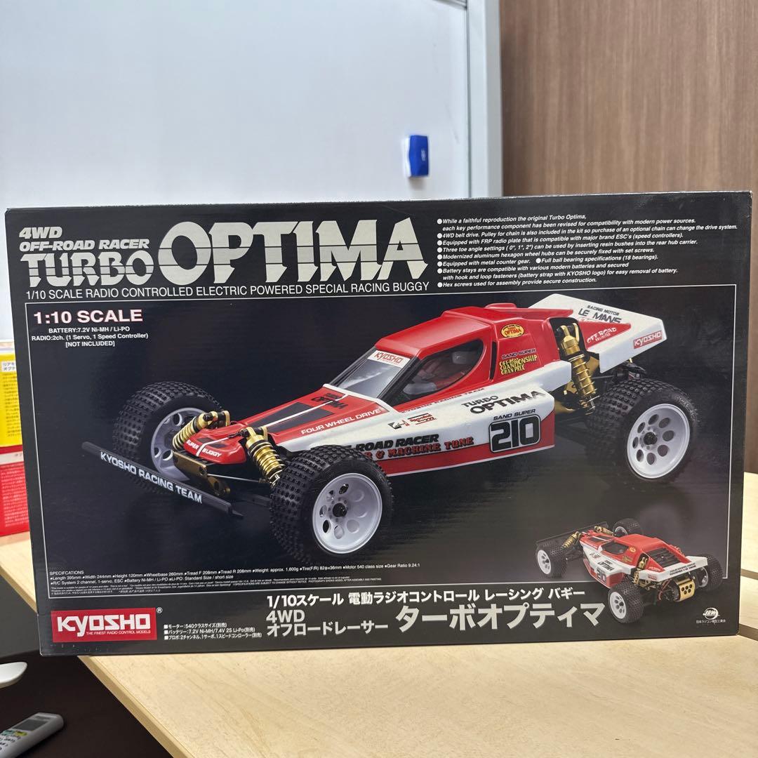 ホビーラジコン 32 KYOSHO TURBO OPTIMA 1/10 4WD