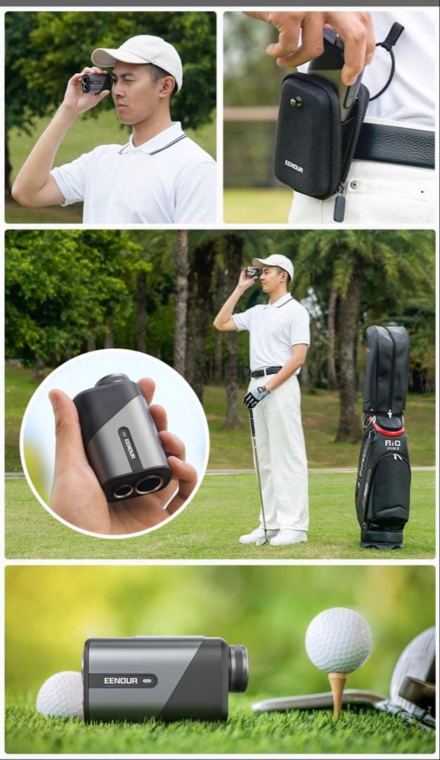 新品EENOUR U800 ゴルフ用距離計　ブラック