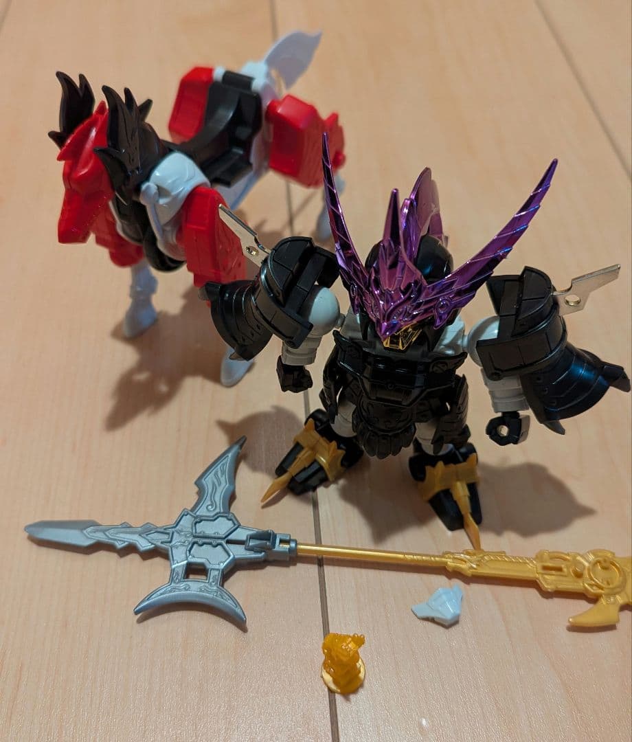 SDガンダムBB戦士 ロボットと馬のセット