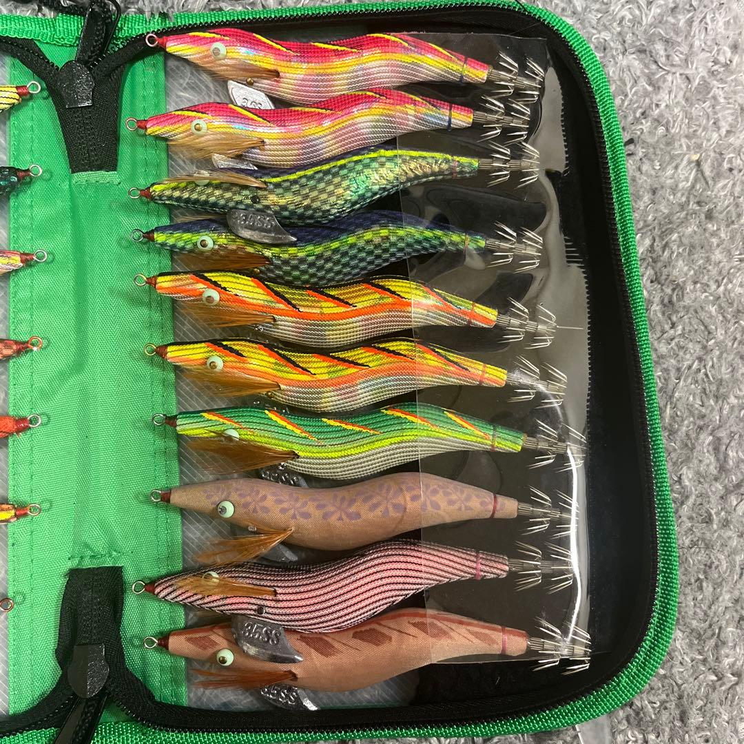 餌木猿　餌木 18個セット ケース付き