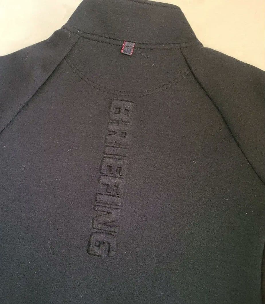 BRIEFING ウォームシリーズ 3Dロゴハーフジップ☆