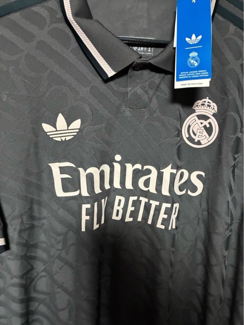 レアルマドリード オーセンティック ユニフォーム 新品4XL 24-25 3rd