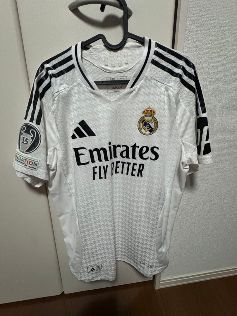 レアル・マドリード　エンバペ　オーセンティックユニ　XLサイズ