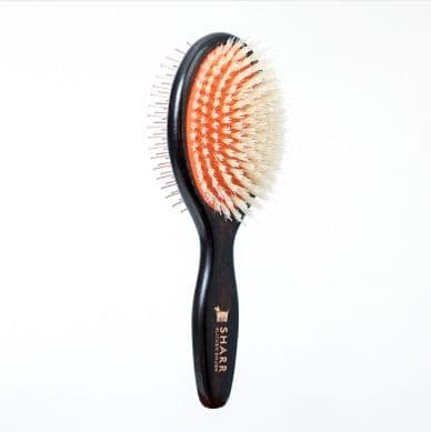 SHARR スリッカーブラシ 黒/オレンジ