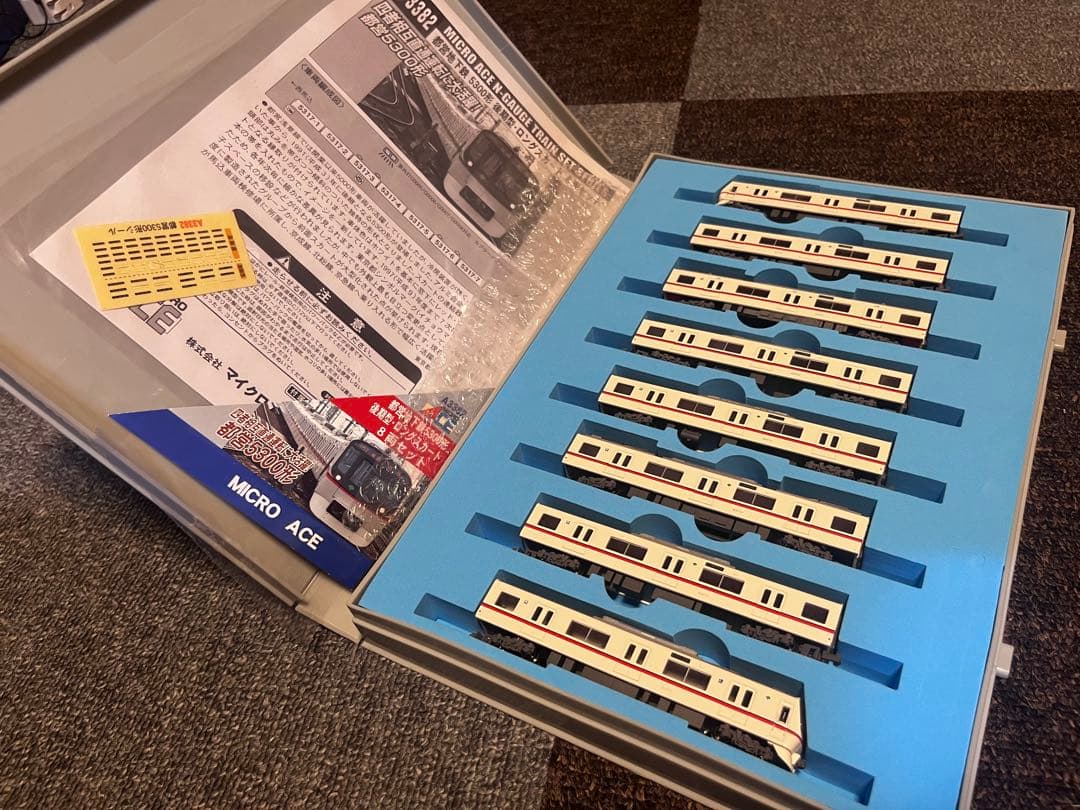 マイクロエース A-3382 都営5300形後期型ロングスカート8両セット