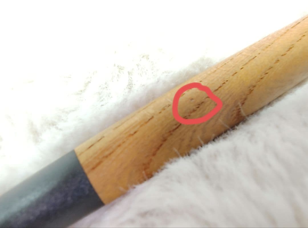 ボナンペン　欅　真鍮金具　シャーペン